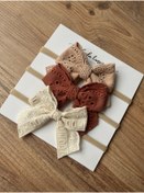 Resim Defnela Tasarım Fisto Bebek Bandana 