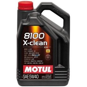 Resim Motul 8100 X-clean 5w-40 C3 Motor Yağı 100% Synthetıc (5 LT) 