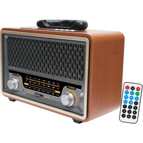 Resim Kensa Km-343 Nostalji Bluetooth Hoparlör 