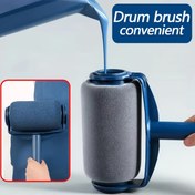 Resim İç Depolama ile Yeniden Doldurulabilir Boya Rulosu Fırça - 16.91oz Kapasite - Kolay Doldur ve Kullan - Duvar Boyama ve Dokunuş Aracı - Dayanıklı Plastik Yapı - Sanat, El Sanatları ve Ev Geliştirme için Çok Amaçlı Boya Dauber 