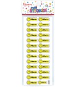 Resim Ticon 3d Sticker Etiket 