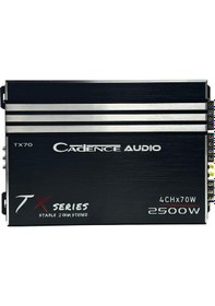 Resim Tx-70 Serisi Class Ab 4ch X 70w 2500w 4 Kanal Oto Amfi Ses Sistemi Uyumlu Cadence 