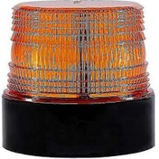Resim Arabalar İçin Manyetik Acil Durum Işığı 12v Led Kablosuz Flaş Turuncu Yanıp Sönüyor. 