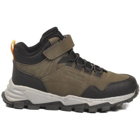 Resim Cool Haki Gri Cırtlı Erkek Çocuk Outdoor Bot Çok Renkli 