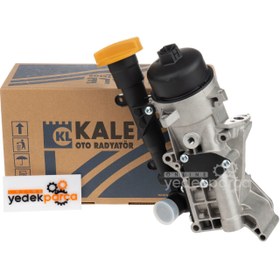 Resim KALE 344650 | Opel Corsa D 1.3 Dizel Euro 4 Motor Yağ Soğutucusu Komple (Soğutucu İç Kısmında) 
