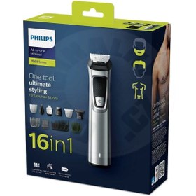 Resim Philips 7000 Series 16 in 1 Saç, Yüz ve Vücut Bakım Seti Islak Kuru Kullanım 