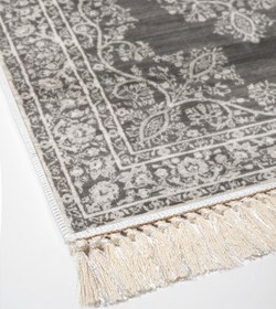 Resim Alanur Home Eko Trend Djt Yıkanabilir Kaymaz Taban Oval 3 Lü Yatak Odası Takımı 762 Osmanli Gri 