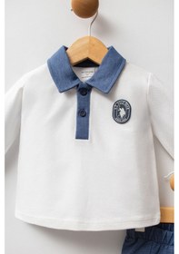 Resim U.s. Polo Assn Erkek Bebek Beyaz Takım Usb2598-c-v1 Beyaz 