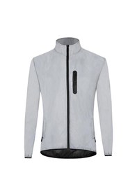 Resim Suntek Erkekler Yansıtıcı Ceket Bisiklet Rüzgarlık Seyahat Reflektörlü Ceket 