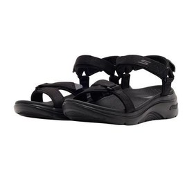 Resim Skechers Go Walk Arch Fıt 2.0 Sandal Kadın Sandalet Siyah 