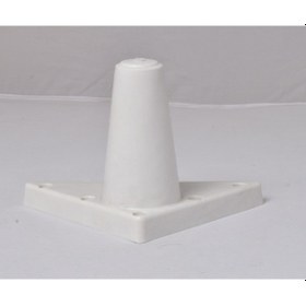 Resim Zeygen Sena Plastik Mobilya Baza Koltuk Kanepe Ayak 8 Adet 12 Cm Beyaz 