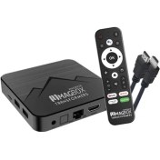 Resim Magroid Transformers 32 GB HDD 4 GB Ram Bluetooth 5g Wifi Ses Komut Kumandalı Android Tv Box 