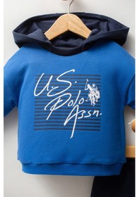 Resim U.s. Polo Assn Erkek Bebek Mavi Takım 5274-48943 mavi 