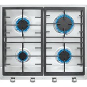 Resim Teka - EX 60.1 4G AI AL CI - Ankastre Paslanmaz Çelik Wok Gözlü Gazlı Ocak - Döküm Izgara - Inox - 60 cm - 40212101 Teka