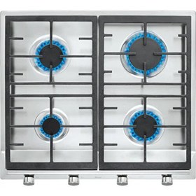 Resim Teka - EX 60.1 4G AI AL CI - Ankastre Paslanmaz Çelik Wok Gözlü Gazlı Ocak - Döküm Izgara - Inox - 60 cm - 40212101 