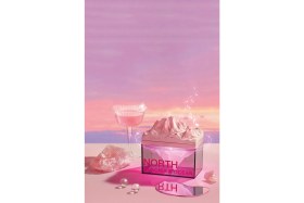 Resim Newface Z4 Kuzey Okyanus Temalı Gece Lambası Özellikli Bt Kablosuz Hoparlör - Pembe Mrayd 