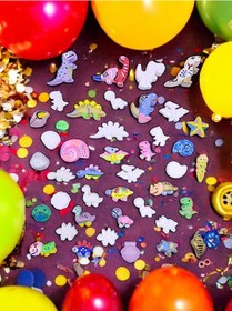 Resim Taş Boyama Etkinliği, 30 Parça Sevimli Dinozorlar Ve Kabuklu Fosi 