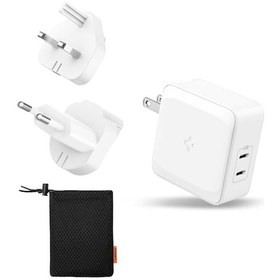 Resim Spigen Powerarc Arcstation 45W Hızlı Şarj Cihazı (1. Veya 2. Port-White 