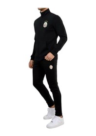 Resim Galatasaray Lisanslı Siyah Eşofman Takımı Siyah. 
