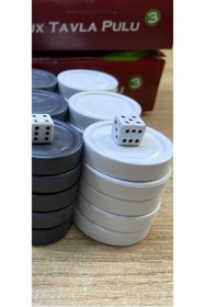 Resim BATTON Eser 3 no tavla pulu ( 18.8 cm ) zar hediyeli 