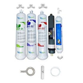 Resim Pemax Water Solutions Kapalı Kasa Su Arıtma Cihazlarına HFT 5'li Platinium Mebran Mineralli Tatlandırıcı 