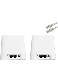Resim Everest Finix MW3-2P 1200 Mbps 5 Ghz Wi-Fi Mesh Sistemi 2'li 