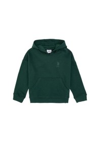 Resim U.s. Polo Assn. Erkek Çocuk Koyu Yeşil Sweatshirt 50313941-vr079 Koyu Yesıl 