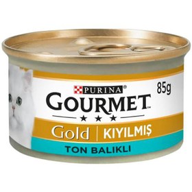 Resim Purina One GourmetGold Ton Balıklı Kedi Maması 85G 