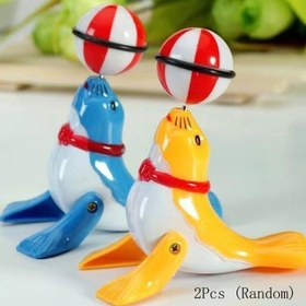 Resim 2 adet Rastgele Sevimli Hayvan Topu - Elektriksiz, Kendi Kendine Zıplar, Doğum Günü Partisi, Noel, Cadılar Bayramı, Okul ve Sınıf Ödülleri için Yenilikçi Küçük Hediye, Karışık Renkler, Plastik Malzeme, Sınıf Ödülleri | Eğlenceli Tasarım | Dayanıklı Plastik, Sevimli Oyuncaklar 