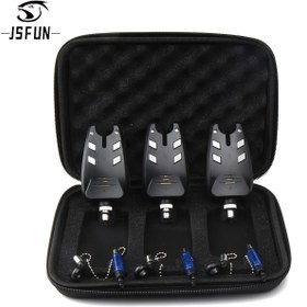 Resim jsfun 3 Alarm + 3 Zincir Salıncağı - Avrupa Sazan Balıkçılığı için, Piller Olmadan Satılır 