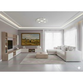 Resim Motifpiyer Tavan Spot Göbegi-Motifli-Çokgen-03-56cm-Modeller 