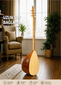 Resim Piarro Maun Ağacı Parlak Uzun Sap Bağlama Seti 