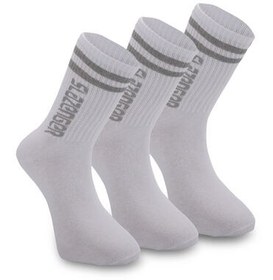 Resim Slazenger JINN 3 lü Erkek Çorap Beyaz 