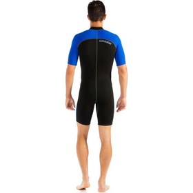 Resim Cressi Lido Man Shorty Dalış Elbisesi - 2MM / L / BLACK / BLUE 