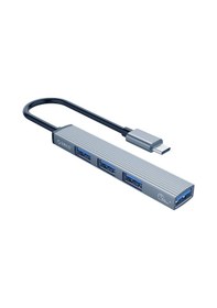 Resim Orıco Type-c To Usb3.0 4 Portlu Çoklayıcı Hub Alüminyum 