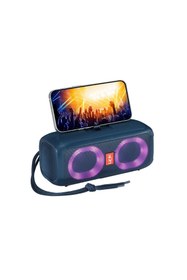 Resim Linktech Q218 Bluetooth Hoparlör Rgb Usb Aux Hafıza Kartı Stant 