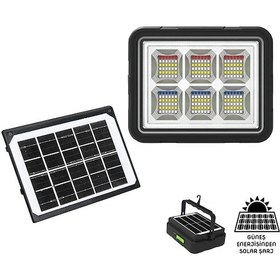 Resim Wison 150w Güneş Enerjili Solar Kamp Feneriprojektör Ws-5570 