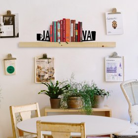 Resim KT-038 Dekoratif Metal Kitap Tutucu | ByLamp 