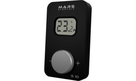 Resim Mars S10 Kablosuz Oda Termostatı Siyah 