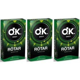 Resim Okey Rötar Prezervatif 10'lu 3 Adet 
