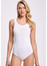 Resim Ilke Kadın Likralı Kançalı Geniş Askılı Body 250/254 - 3 Adet 