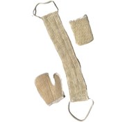Resim Bora Uzun Sisal Lif Sisal El Lif Eldiven Sisal Lif 3 Lü Set 