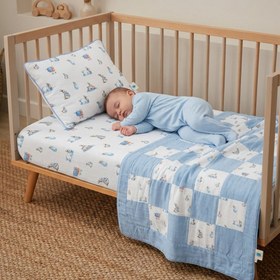 Resim Lastikli Müslin Bebek Çarşaf - Bébé Lapin 