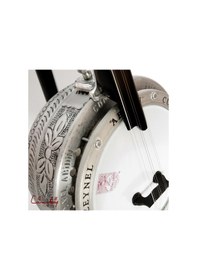 Resim Zeynel Abidin Csl01An Uzun Sap Antik İşlemeli Sazbüş-Kılıf 