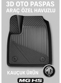 Resim Mg Hs Uyumlu 3d Oto Paspas Havuzlu - Mg Hs Benzinli 2018+ 