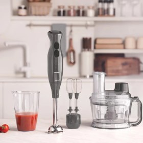 Resim Güçlü Çok Fonksiyonlu 2000W Mutfak Robotu, Buz Kırma, Çırpma, Dilimleme, Smoothie 