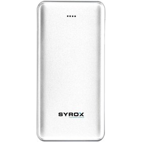 Resim Miraç Aksesuar Syrox Pb116 5000 Mah Powerbank Ince Tasarım (Beyaz) 