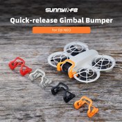Resim SunnyLife Hızlı Açılımlı Gimbal Tamponu, DJI NEO için, Orijinal Gimbal Koruyucusu ile Uyumlu, Dayanıklı Plastik, Dörtlü Helikopterler ve İHA'lar için Kamera Lens Koruma Aksesuarı 