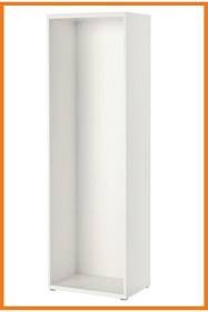 Resim Alony Home Besta Iskelet 60 X 40 X 192 Cm Beyaz 
