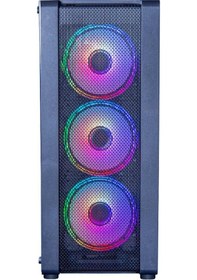 Resim Turbox Master Yi 4x Rgb Kumandalı Gaming Bilgisayar Kasası Power Yok 